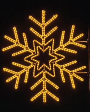Pole Mounted Christmas Decorations