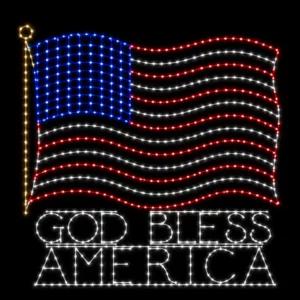 Commercial Patriotic Decor