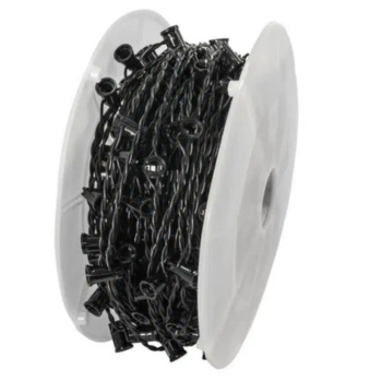 Spool of black commercial grade socket wire