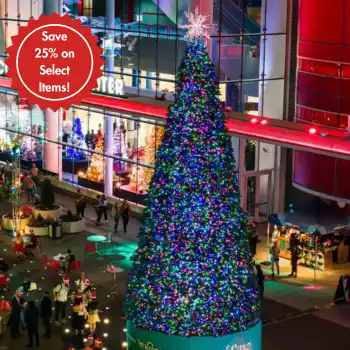 25% Off Select Commercial Christmas Trees Sale