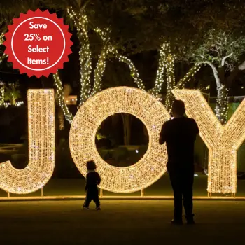 25% Off Select Commercial Christmas Decorations Sale