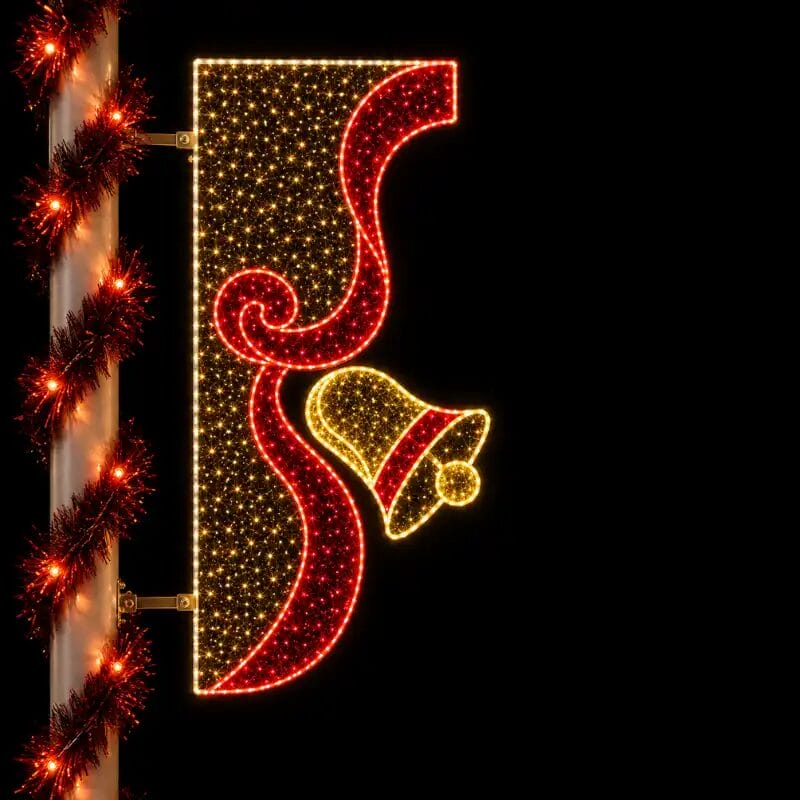 Illuminated red and gold letter F decoration