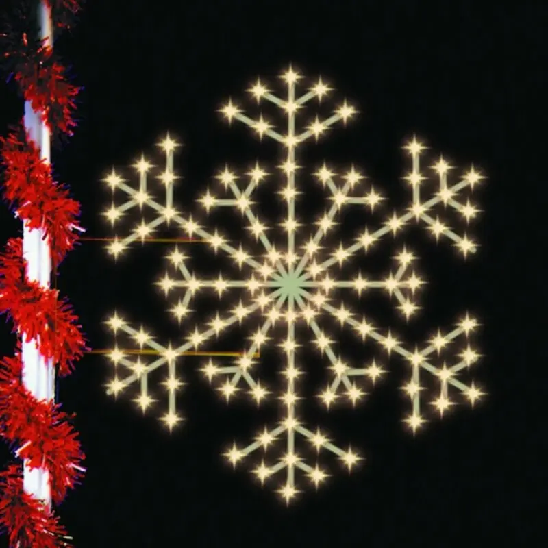 Presidential Snowflake Pole Mount