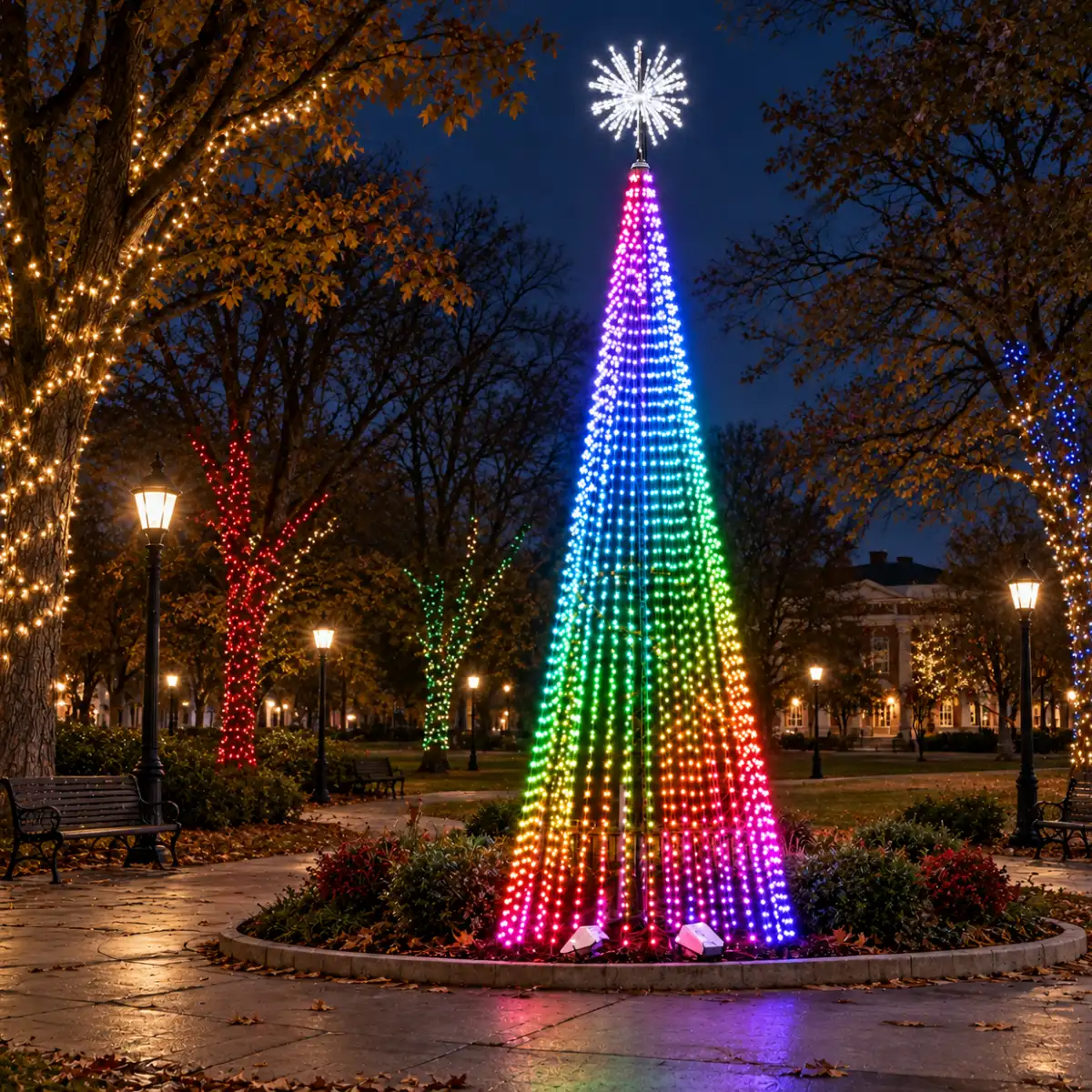 Commercial Christmas Tree of Lights